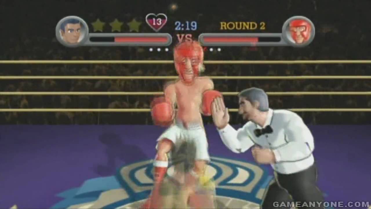 PunchOut!! Wii Walkthrough World Circuit B Title Defense Glass