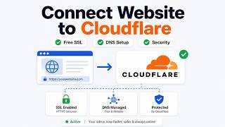 How to Connect Website Domain to Cloudflare for Free How to Set Up Cloudflare