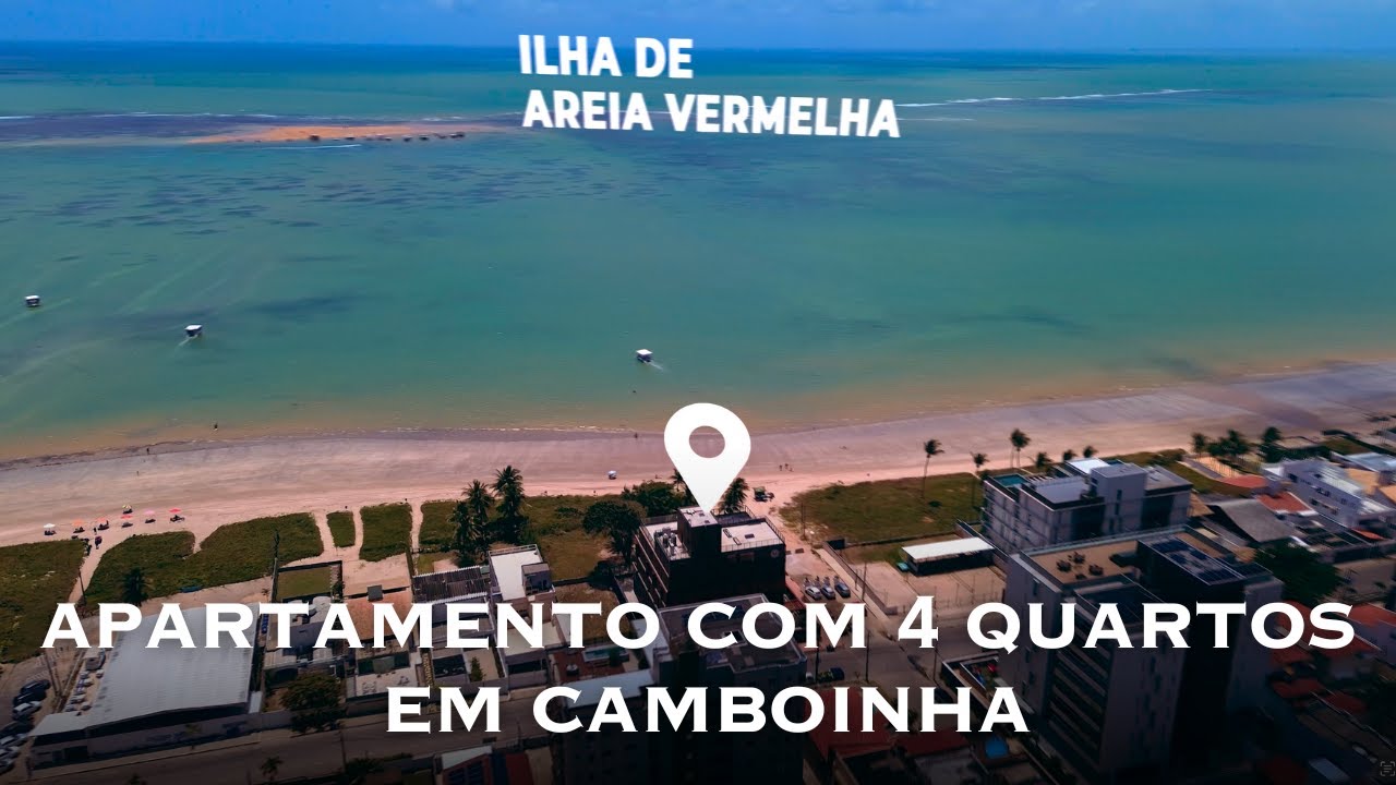 APARTAMENTO EM CAMBOINHA COM 4 QUARTOS, EM CABEDELO | PARAÍBA