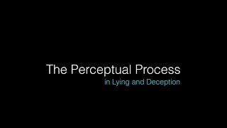 The Perceptual Process