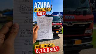 Tata Azura 1212 On Road Price 2026 | Full Details & Features #shorts