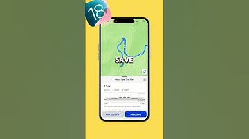 New hiking map in iOS18 #wwdc24 wwdc2024 #ios18 #apple #hiking