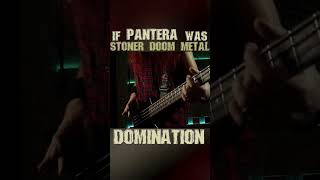 If Pantera was Stoner Doom metal - Domination #shorts