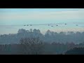 Army Air Corps Apache 8-ship flypast at AAC Middle Wallop