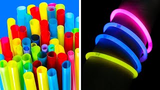 COLORFUL RECYCLING DIYs WITH PLASTIC