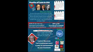 Practice of Caste in USA - Series#9's Intro about PROF.DAVID MOSSE by Dr.Balmurli Natrajan