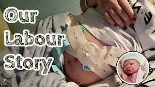 OUR LABOUR/INDUCTION STORY *RAW FOOTAGE* | Soph & Adam