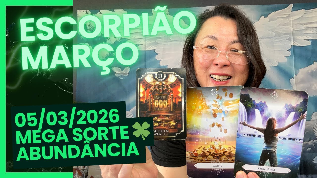 Escorpião ♏️ MARÇO 2026 confia mega mudança , trabalho novo e 777 sorte 