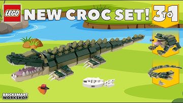 LEGO 31121 New Crocodile 3-in-1 Set
