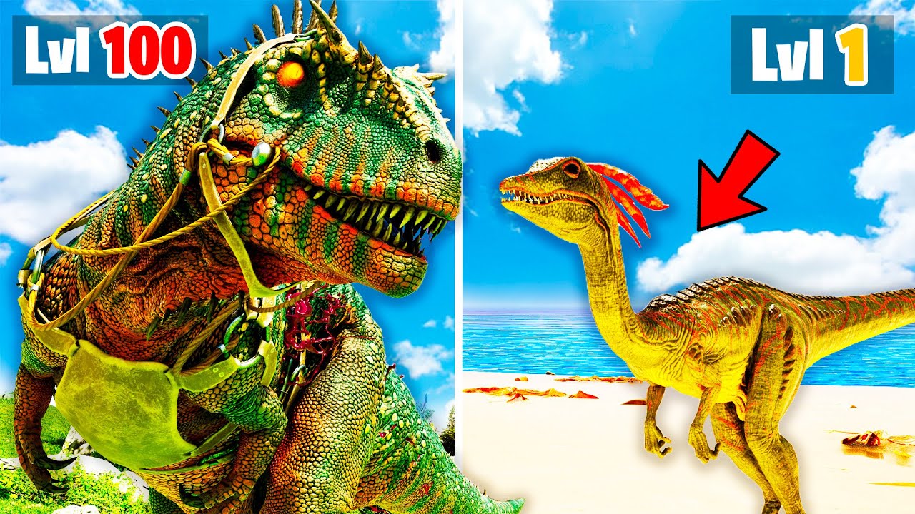 ¡SOBREVIVO como CARCHARODONTOSAURIO y EVOLUCIONO para ser ALFA!