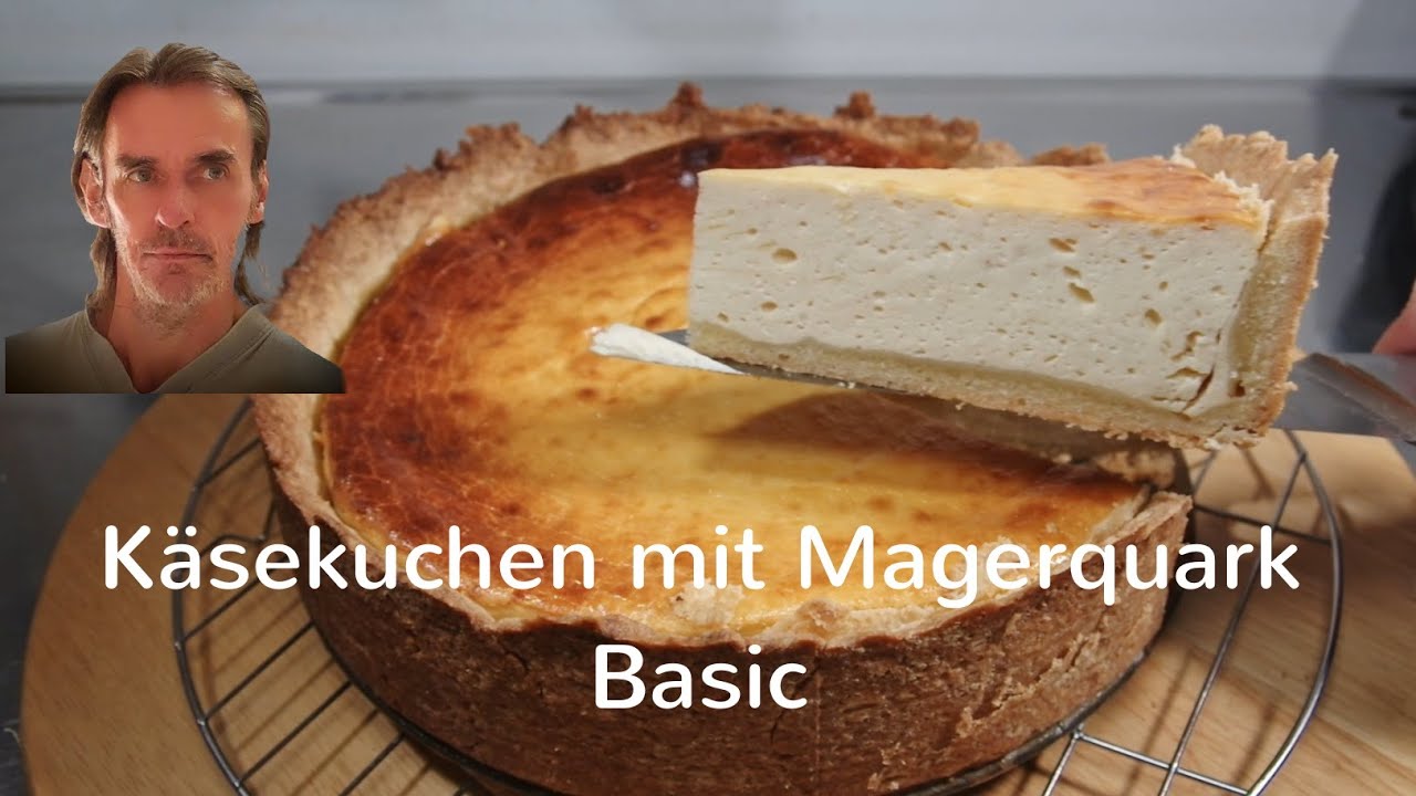 Käsekuchen mit Magerquark Basic