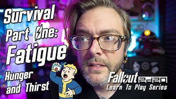 Fallout 2d20: Survival Part One: Fatigue, Hunger and Thirst. Learn to Play Series TTRPG by Modiphius