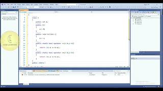 C# | Operator overloading 'greater and less than or equal to Operator' | CodeLearning