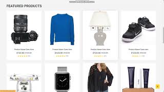 Responsive Ecommerce Website Using 3 different UI FRAMEWORK HTML CSS JS WITH UI