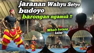 Barongan Ngamuk jaranan WAHYU SETYO BUDOYO video Sukorame Binangun blitar