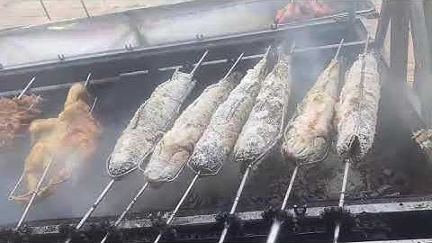 cá lóc nướng muối tuyết