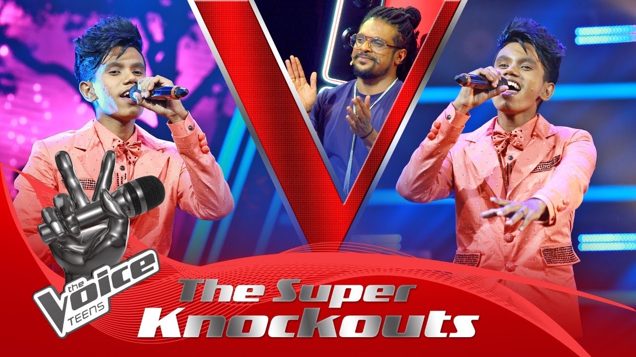 Kavinu Kithsilu | Sadaganawa (සඳගනාව) | The Super Knockouts | The Voice Teens Sri Lanka