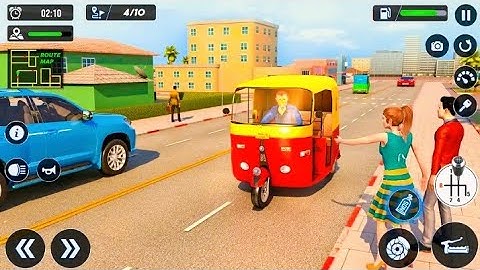 Tuk Tuk Driving Offline Games | Auto Driving android games