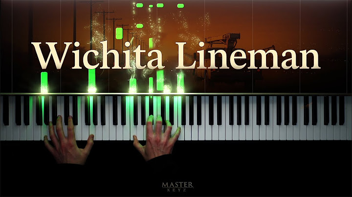 Wichita Lineman Piano version - Piano performance video thumbnail