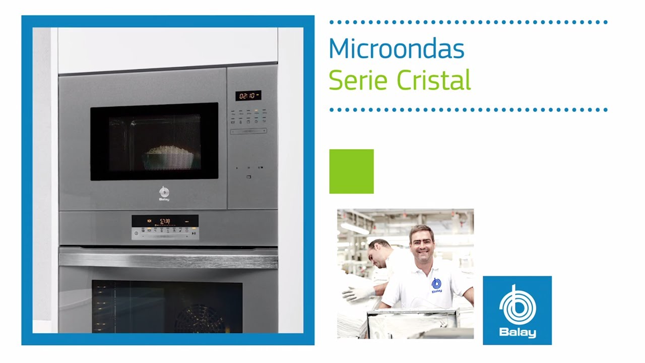 Microondas Serie Cristal | Dale un Toque de Diseño a Tu Cocina - YouTube