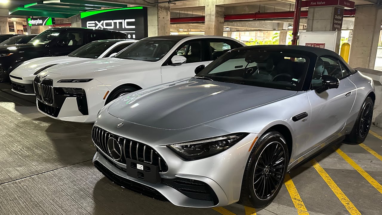 National Car Rental Orlando Airport MCO Terminal B Side Enterprise Executive Emerald Aisle 