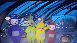 The Teletubbies Run To The Magic Windmill With T.u.f.f. Puppy Le Card Music Irish Dancing