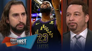 Lakers vs. Pelicans in semi-finals, LeBron to have playoff-caliber game? | NBA | FIRST THINGS FIRST