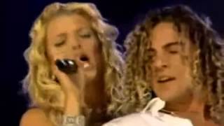 David Bisbal y Jessica Simpson  "Angel"