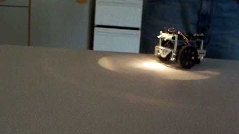 Boe-bot searching for light