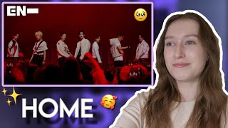 Galaxy [Fanmade] - ENHYPEN (엔하이픈) 'HOME' Official MV | Russian Reaction