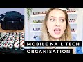 💅MOBILE NAIL KIT ORGANISATION