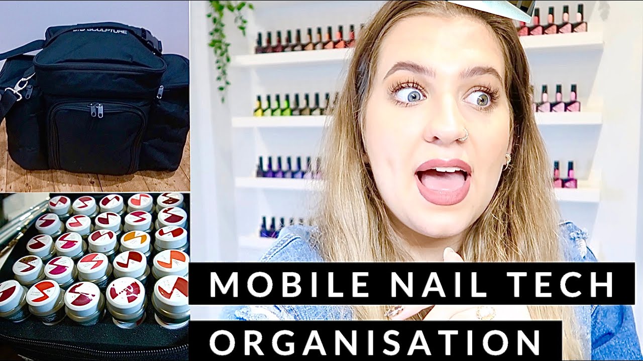 💅MOBILE NAIL KIT ORGANISATION YouTube