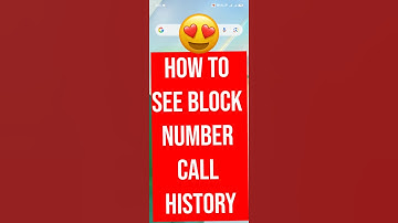 How to See Block Number Call History | How to See Block Call List #blockcalls #viral #shorts