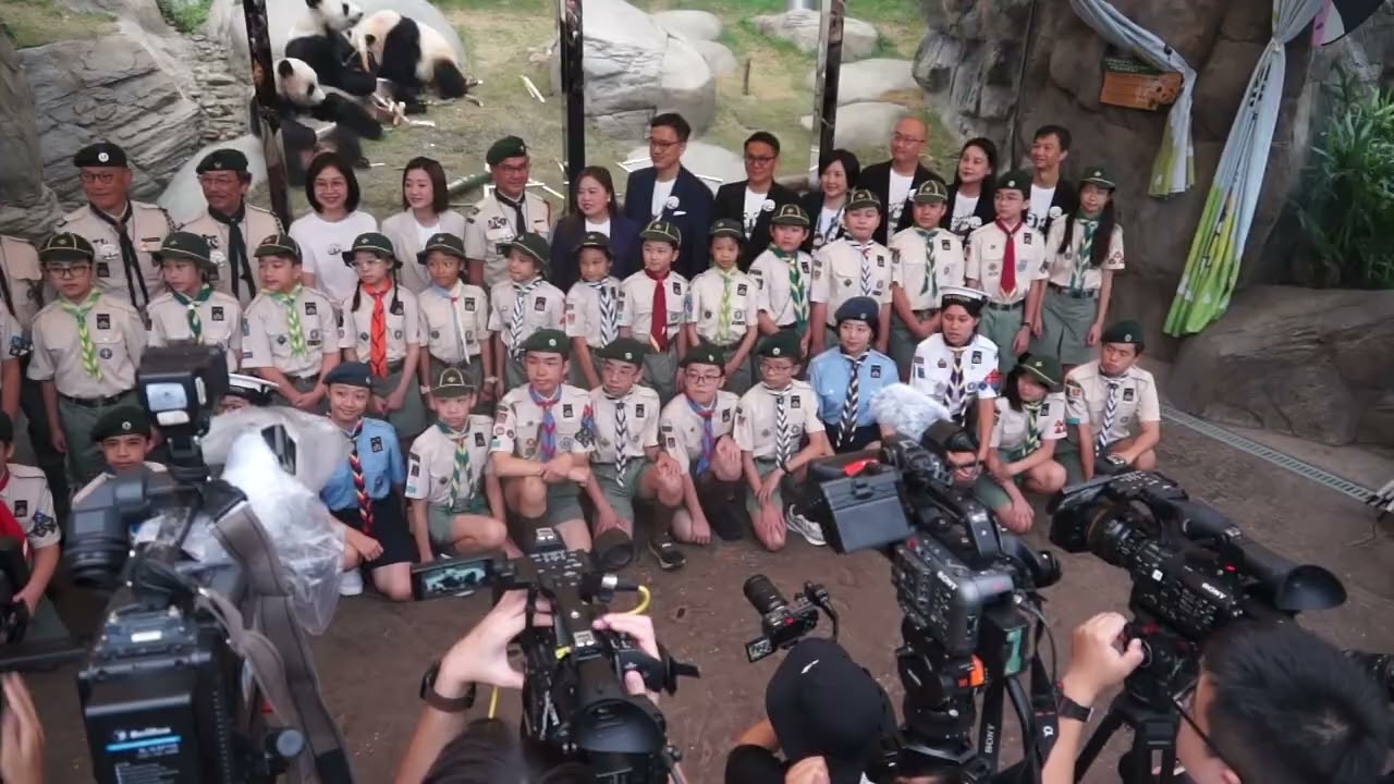 香港海洋公園 x 香港童軍總會 生態保育先鋒章啟動禮(20260815)