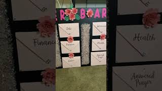 Prayer Board  #georgia #intercessoryprayer #prayer #prayerboard #unitedstates #diycrafts #christian