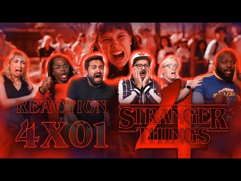 Stranger Things - 4x1 The Hellfire Club - Group Reaction