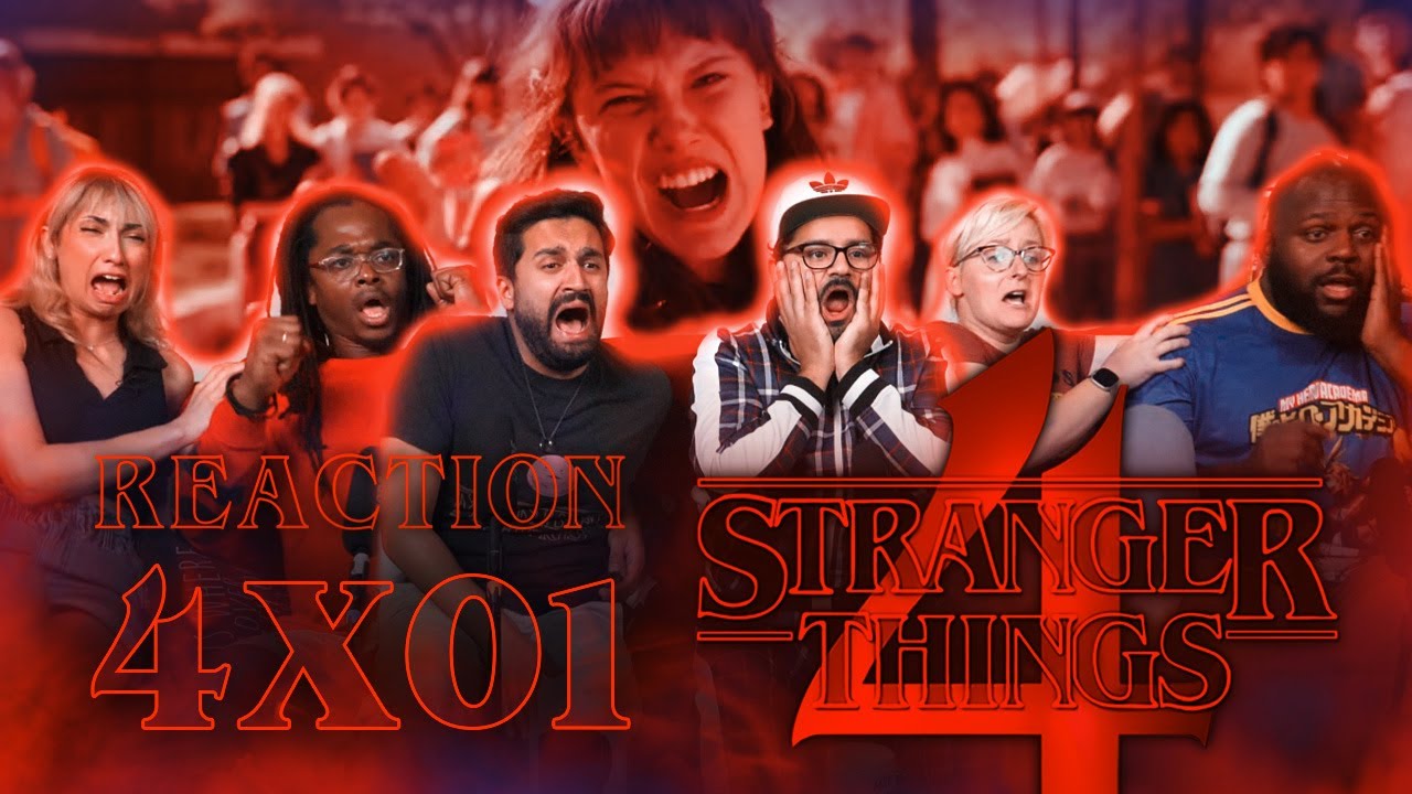 Stranger Things - 4x1 The Hellfire Club - Group Reaction