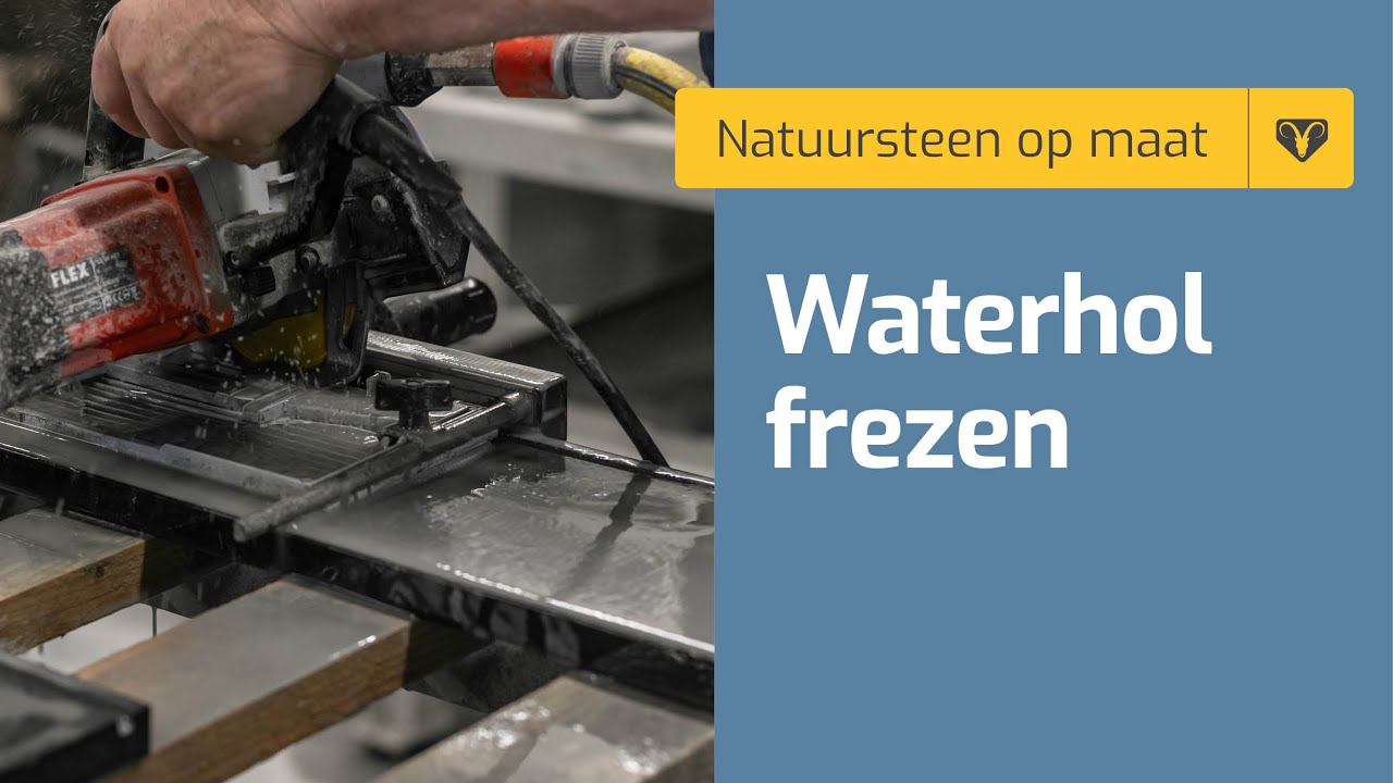 Waterhol frezen
