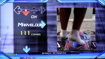 DDR Universe (Stepmania 5) GO! (Mahalo Mix) Expert AAA PFC (with footcam)