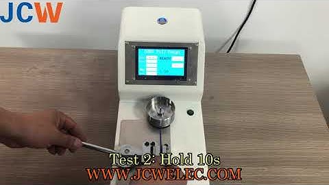 JCW-Q50/Q100 Wire Crimp Pull Tester