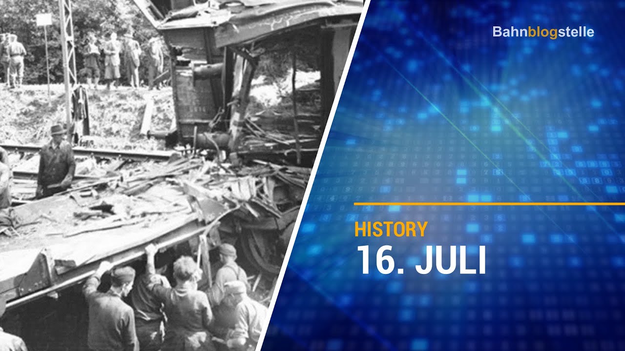 Damals am 16. Juli: Beim Zugunglück von Aßling sterben über 100 Menschen | Bahnblogstelle [HISTORY]