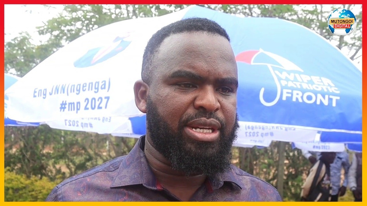 ENG. JONATHAN NGENGA KUKULYA ATONGOI MWINGI WEST MAIKALIKYE UTETI MAENDEEONI