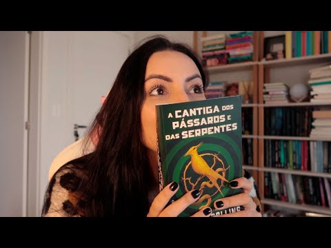 SUZANNE COLLINS SABE O QUE FAZ! | vlog de leitura de a cantiga dos pássaros e das serpentes 🐍