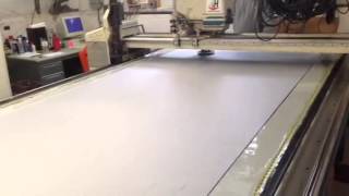 Haarstick Gerber cutter in action