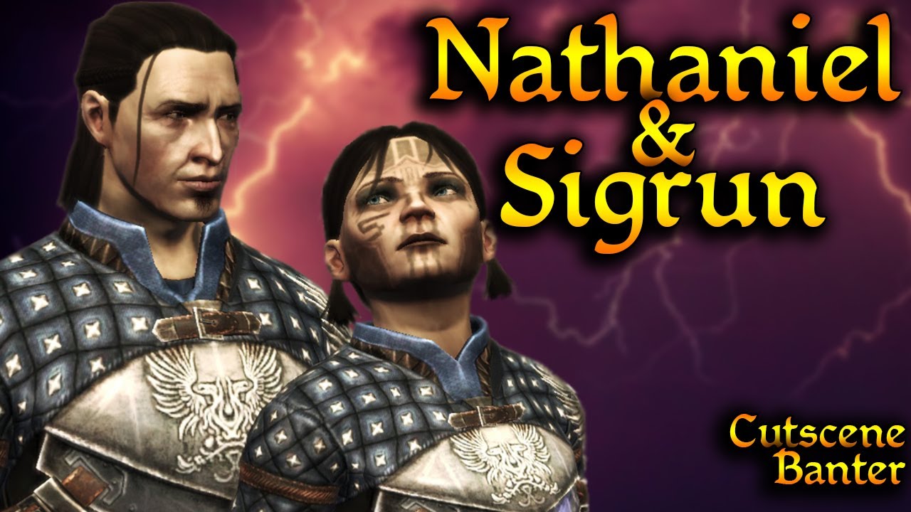 Dragon age Nathaniel and Lyna in 2023