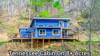 Tennessee Cabin On 8.8 Acres / Unrestricted Land with Creek / TN Real Estate / Aspen Mansions