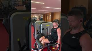 Technogym seated leg curl