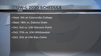 UW-La Crosse releases 2020 Football schedule thumbnail