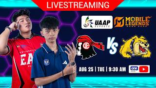 LIVE: UE vs NU | 2026 UAAP ESPORTS | MOBILE LEGENDS: BANG BANG | AUGUST 25 screenshot 1