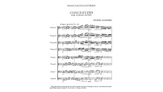 Eugene Goossens – Concertino for String Octet
